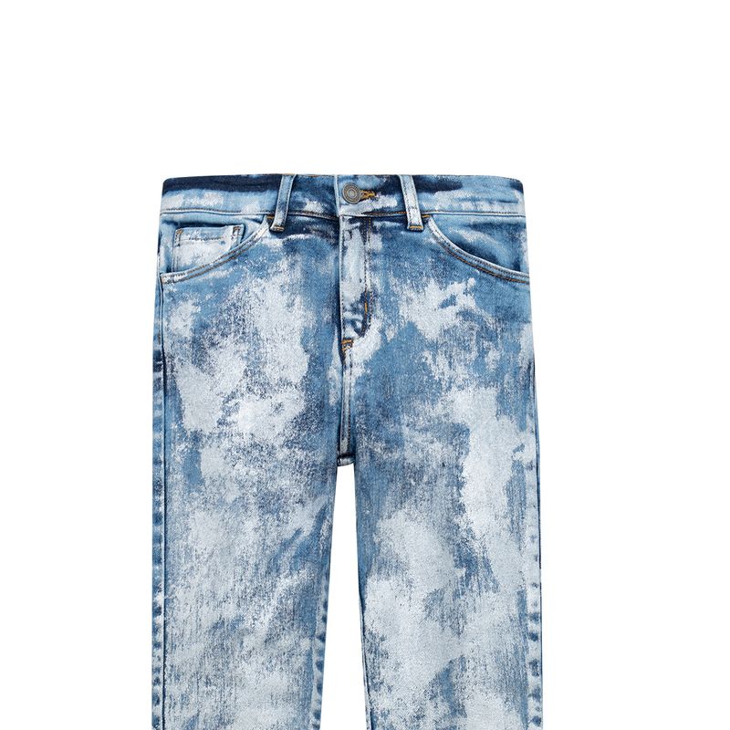 Denim-silueta-super-skinny-para-niña-Ropa-nina-Indigo-medio