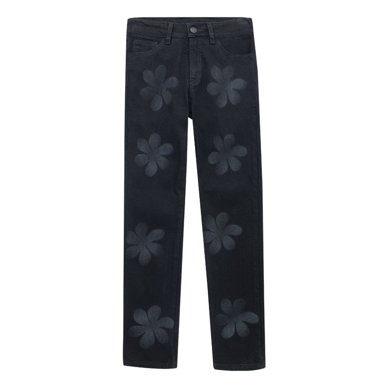 Denim-silueta-super-skinny-para-niña-Ropa-nina-Indigo-oscuro