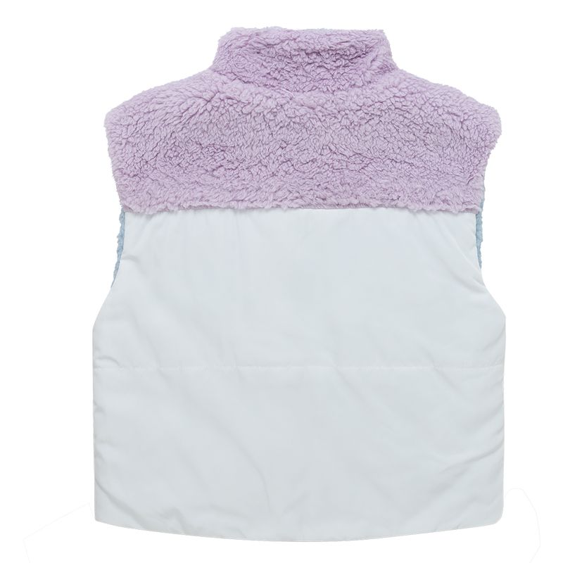 Chaleco-doble-faz-acolchado-para-niña-Ropa-nina-Morado
