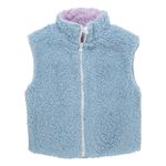 Chaleco-doble-faz-acolchado-para-niña-Ropa-nina-Morado