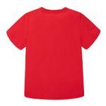 Camiseta-manga-corta-navideña-para-bebe-niño-Ropa-bebe-nino-Rojo