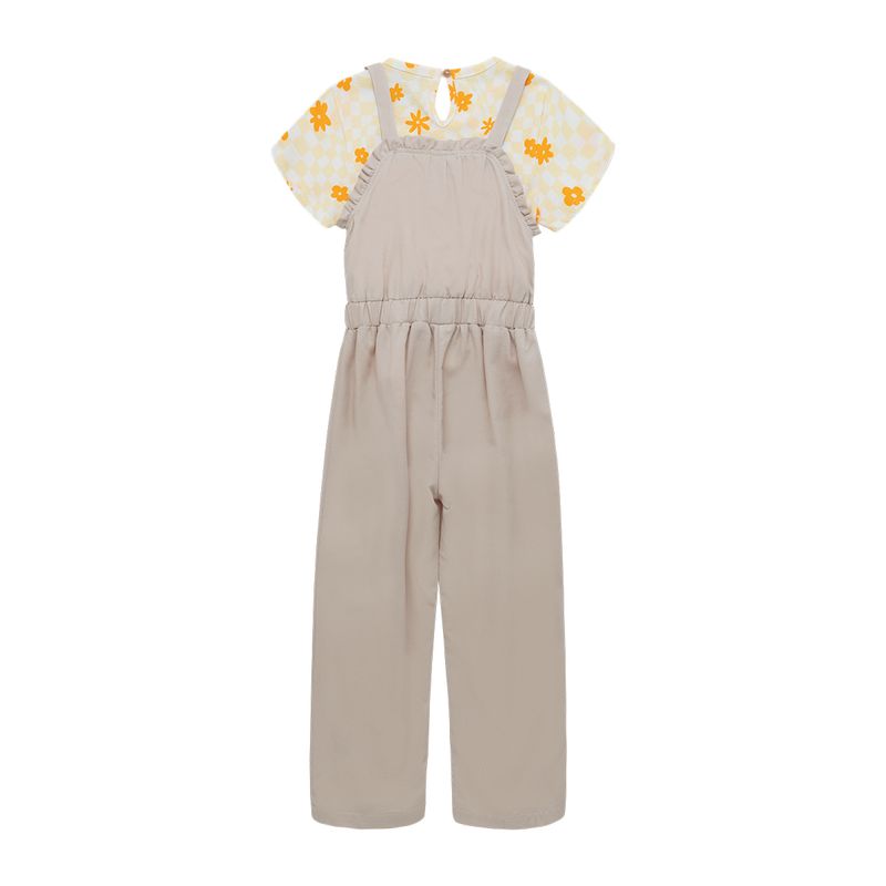 Conjunto-camiseta-manga-corta---enterizo-largo-para-bebe-niña-Ropa-bebe-nina-Cafe