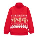 Buzo-cerrado-cuello-alto-para-bebe-niña-Ropa-bebe-nina-Rojo