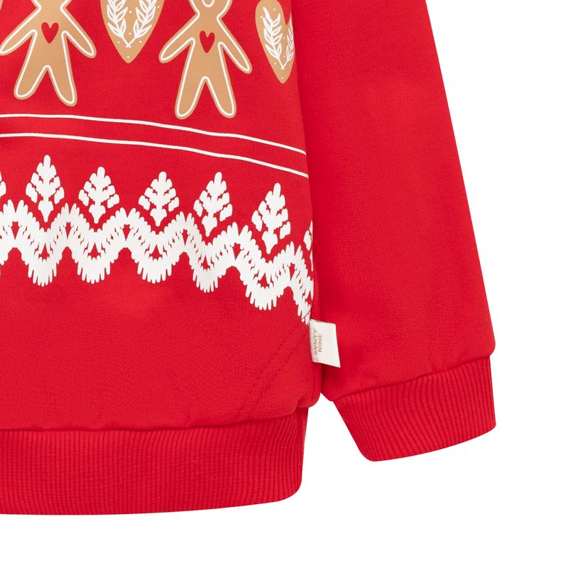 Buzo-cerrado-cuello-alto-para-bebe-niña-Ropa-bebe-nina-Rojo