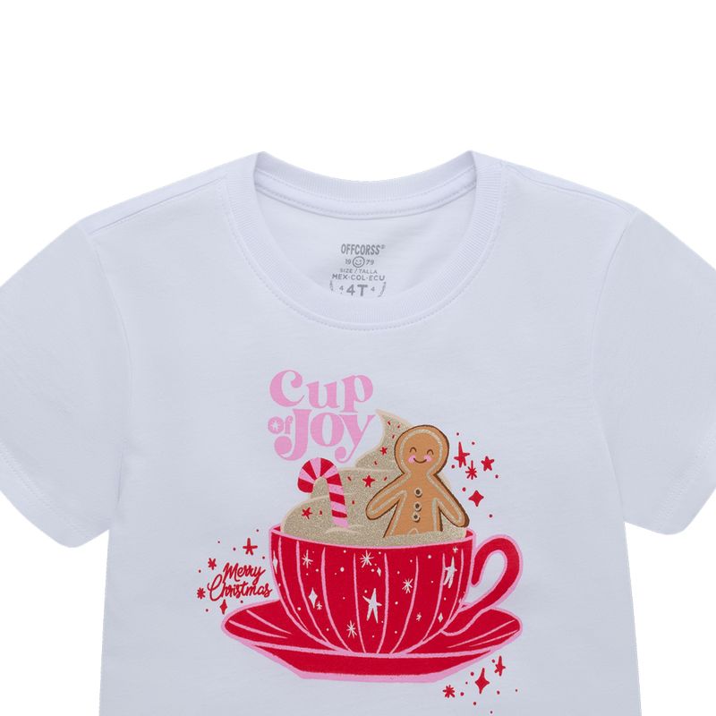 Camiseta-manga-corta-para-bebe-niña-Ropa-bebe-nina-Blanco