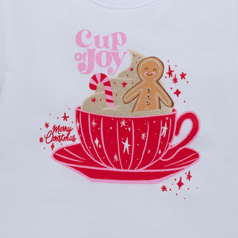Camiseta-manga-corta-para-bebe-niña-Ropa-bebe-nina-Blanco