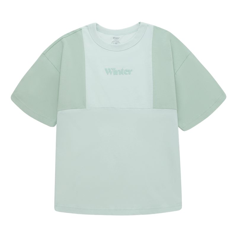 Camiseta-manga-corta-oversize-para-niño-Ropa-nino-Verde