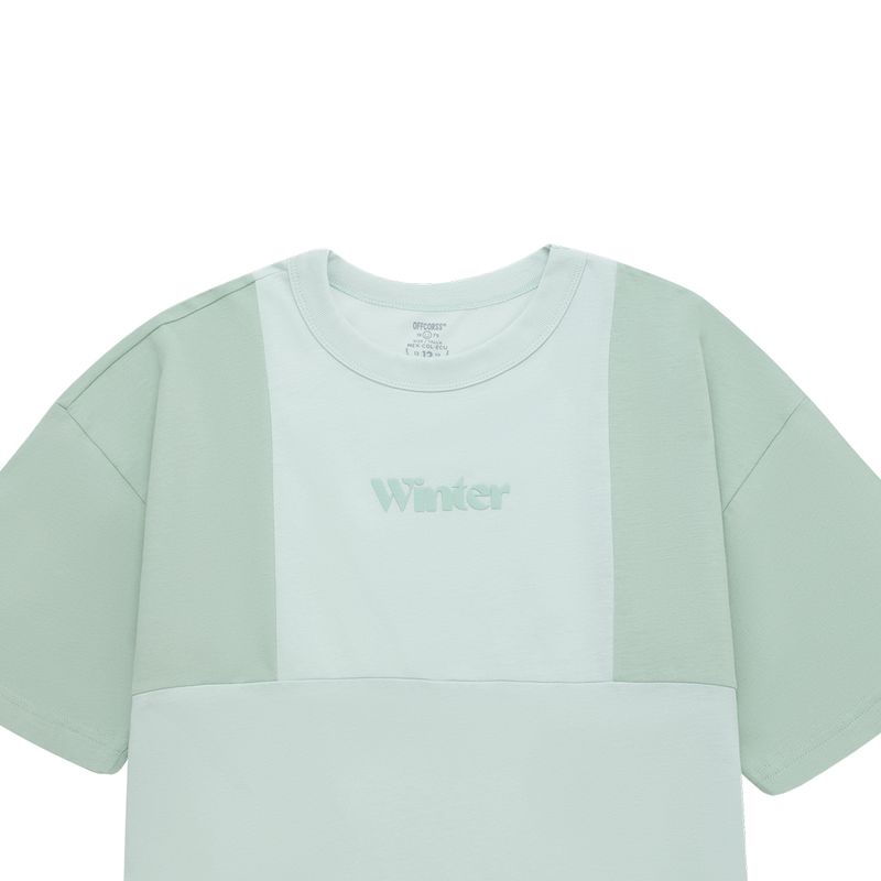 Camiseta-manga-corta-oversize-para-niño-Ropa-nino-Verde