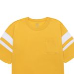 Camiseta-manga-corta-oversize-para-niño-Ropa-nino-Amarillo