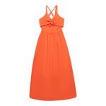 Vestido-largo-midi-para-niña-Ropa-nina-Amarillo