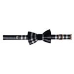 Corbatin-estampado-a-cuadros-para-mascotas-Mascotas-Gris