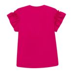 Camiseta-manga-corta-con-bolero-y-rouche-para-bebe-niña-Ropa-bebe-nina-Rosado
