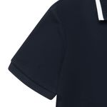 Camiseta-tipo-polo-oversize-para-niño-Ropa-nino-Negro