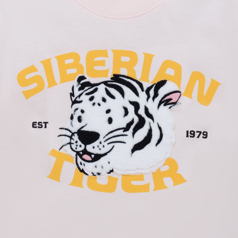 Camiseta-manga-corta-con-grafico-divertido-para-bebe-niño-Ropa-bebe-nino-Rosado