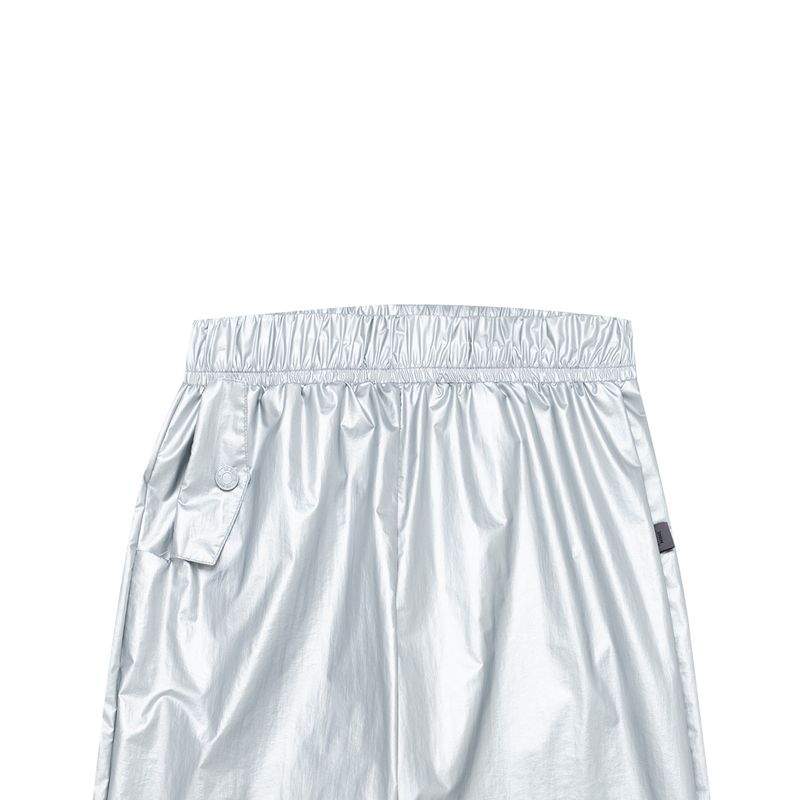 Pantalon-tipo-parachute-con-botas-ajustables-para-niña-Ropa-nina-Gris