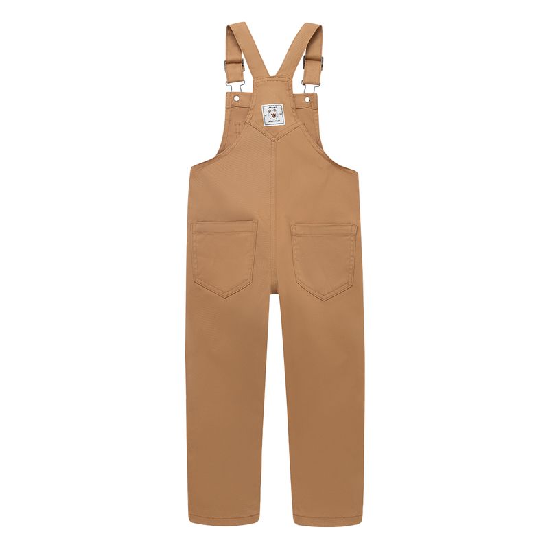 Overall-largo-con-cargaderas-ajustables-para-bebe-niño-Ropa-bebe-nino-Cafe