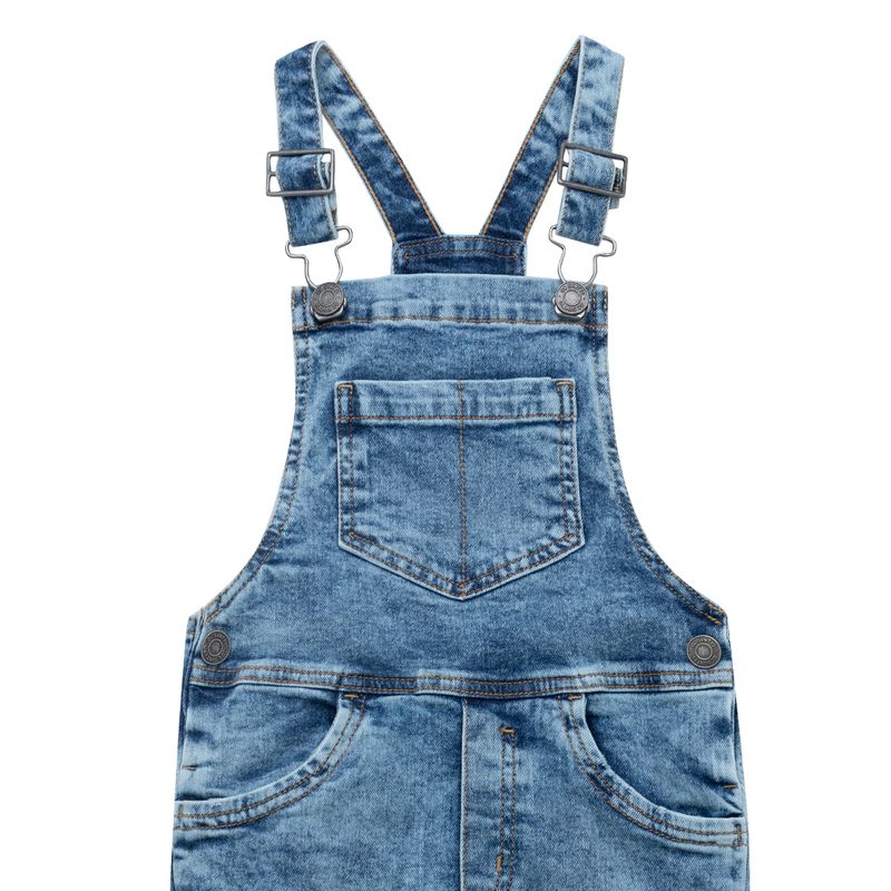 Overall-largo-con-cargaderas-ajustables-para-bebe-niño-Ropa-bebe-nino-Indigo-Medio