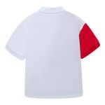 Camiseta-tipo-polo-para-bebe-niño-Ropa-bebe-nino-Blanco