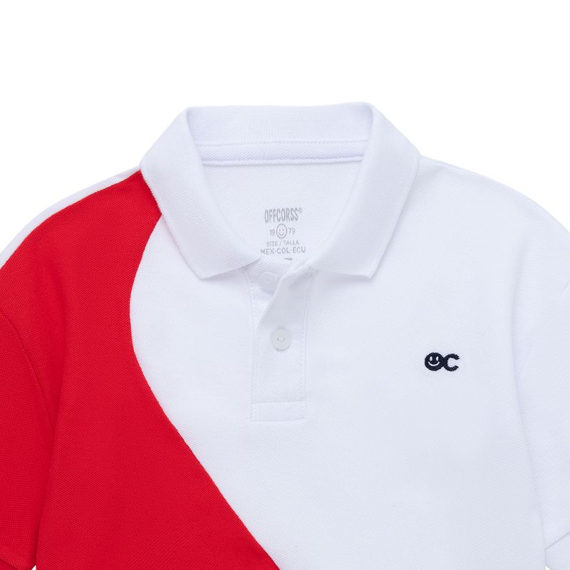 Camiseta-tipo-polo-para-bebe-niño-Ropa-bebe-nino-Blanco