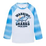Camiseta-manga-larga-para-baño-con-grafico-en-el-frente-para-bebe-niño-Ropa-bebe-nino-Azul