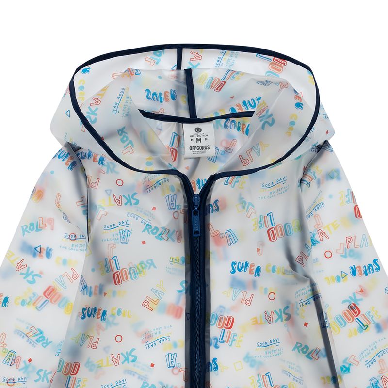 Chaqueta-impermeable-con-capucha-para-bebe-niño-Ropa-bebe-nino-Blanco