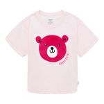 Camiseta-manga-corta-silueta-oversize-para-bebe-niña-Ropa-bebe-nina-Rosado