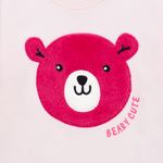 Camiseta-manga-corta-silueta-oversize-para-bebe-niña-Ropa-bebe-nina-Rosado