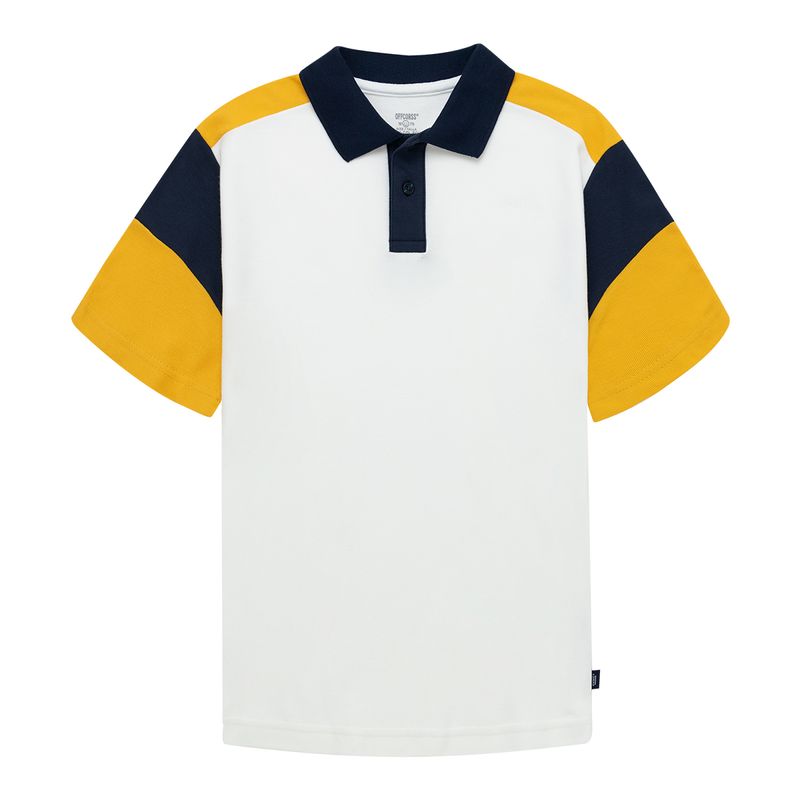 Camiseta-tipo-polo-oversize-para-niño-Ropa-nino-Gris