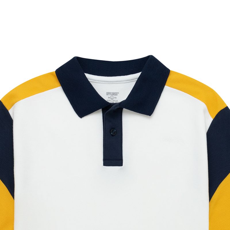 Camiseta-tipo-polo-oversize-para-niño-Ropa-nino-Gris