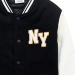 Chaqueta-tipo-beisbolera-para-niño-Ropa-nino-Negro
