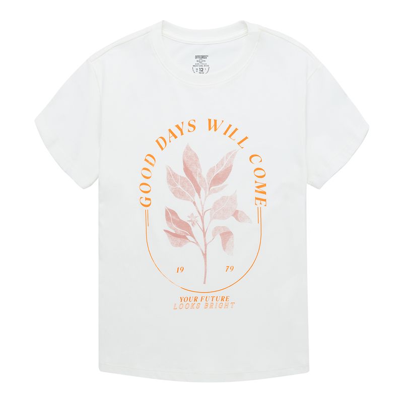 Camiseta-manga-corta-con-hombro-rodado-para-niña-Ropa-nina-Arena