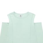 Camiseta-manga-larga-con-abertura-en-hombros-para-niña-Ropa-nina-Verde