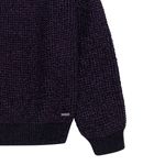 Buzo-tejido-con-hilos-brillantes-para-niña-Ropa-nina-Violeta
