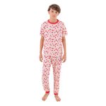 Pijama-camiseta-manga-corta---pantalon-tipo-jogger-para-niño-unisex-Ropa-nino-Cafe