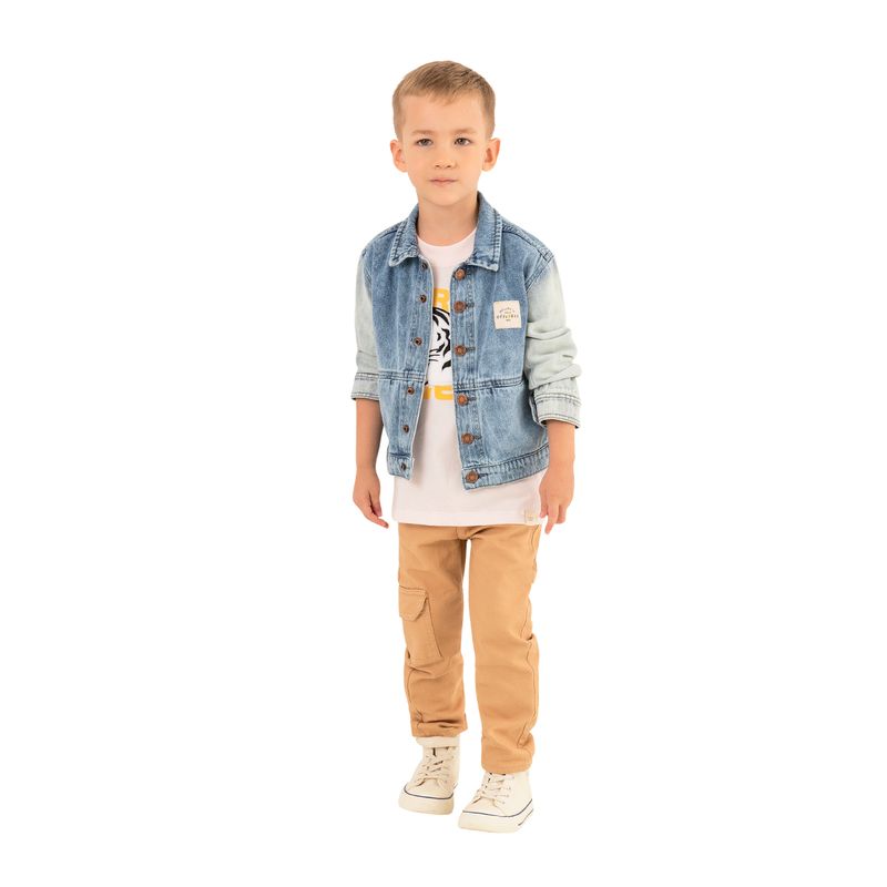 Chaqueta-en-denim-para-bebe-niño-Ropa-bebe-nino-Indigo-Claro