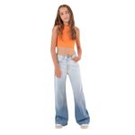 Denim-silueta-wide-leg-para-niña-Ropa-nina-Indigo-Ice