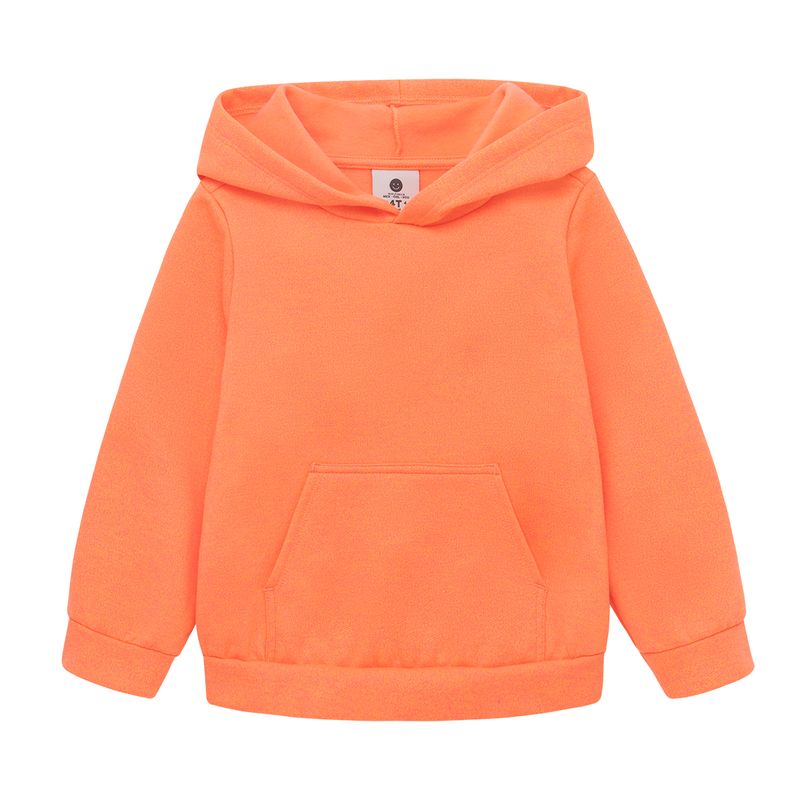 Buzo-con-capucha-para-bebe-niña-Ropa-bebe-nina-Naranja