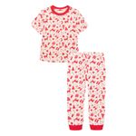 Pijama-navideña-manga-corta-para-bebe-unisex-Ropa-bebe-nino-Cafe
