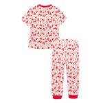 Pijama-navideña-manga-corta-para-bebe-unisex-Ropa-bebe-nino-Cafe