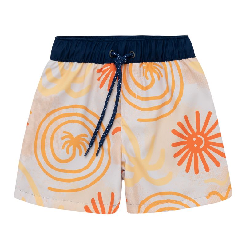 Pantaloneta-playera-doble-faz-para-bebe-niño-Ropa-bebe-nino-Amarillo