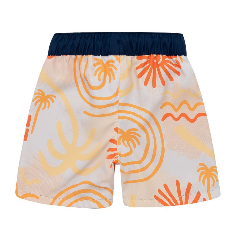 Pantaloneta-playera-doble-faz-para-bebe-niño-Ropa-bebe-nino-Amarillo