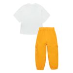 Conjunto-camiseta-manga-corta---pantalon-para-bebe-niña-Ropa-bebe-nina-Gris