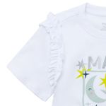 Camiseta-manga-corta-con-boleros-para-bebe-niña-Ropa-bebe-nina-Blanco