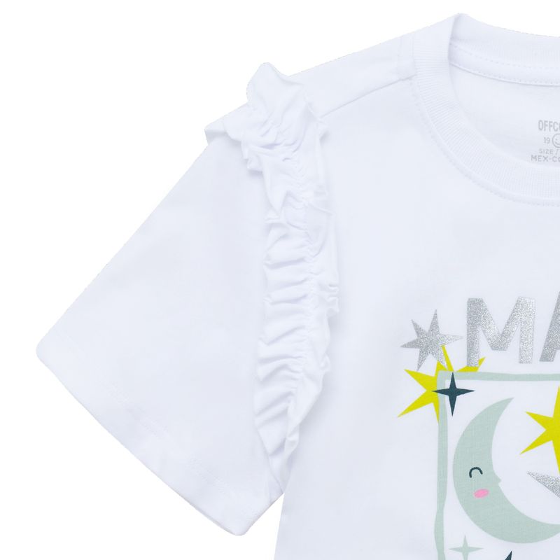 Camiseta-manga-corta-con-boleros-para-bebe-niña-Ropa-bebe-nina-Blanco