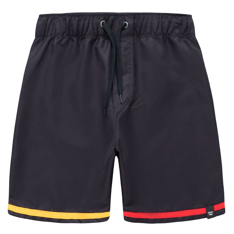 Pantaloneta-de-baño-para-niño-Ropa-nino-Negro