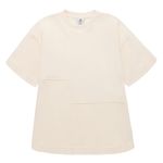 Camiseta-manga-corta-oversize-para-niño-Ropa-nino-Cafe