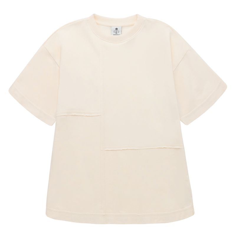 Camiseta-manga-corta-oversize-para-niño-Ropa-nino-Cafe