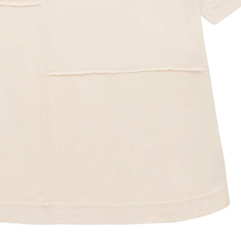 Camiseta-manga-corta-oversize-para-niño-Ropa-nino-Cafe