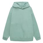 Buzo-cerrado-oversize-con-capucha-para-niño-Ropa-nino-Verde