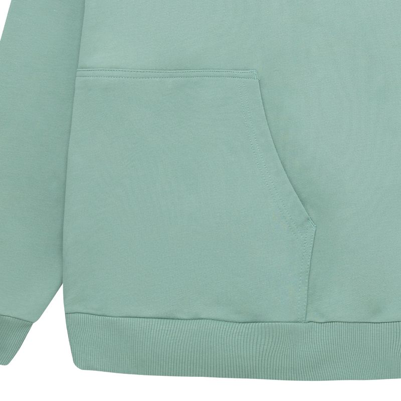 Buzo-cerrado-oversize-con-capucha-para-niño-Ropa-nino-Verde
